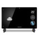 ΘΕΡΜΟΠΟΜΠΟΣ PRINCESS GPH-25DA 2500W BLACK GLASS ΜΕ WI-FI